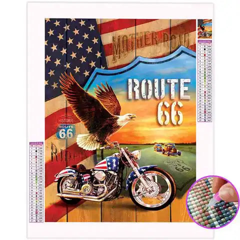 Broderie Diamant Route 66 | My Diamond Painting