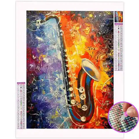 Broderie Diamant Saxophone | My Diamond Painting
