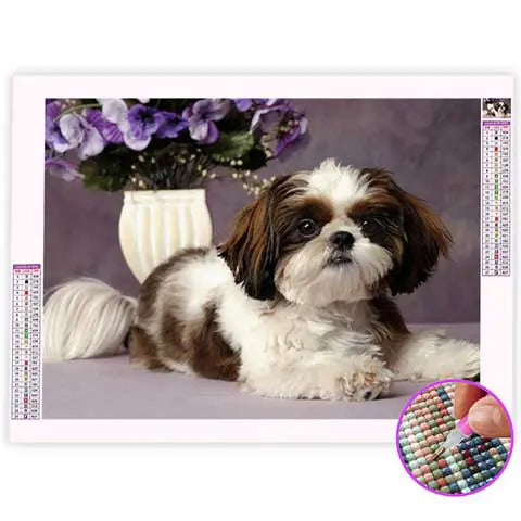Broderie Diamant Shih Tzu | My Diamond Painting