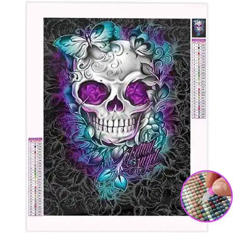 Broderie Diamant Skull | My Diamond Painting