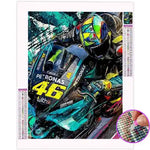 Broderie Diamant Valentino Rossi - Vignette | My Diamond Painting