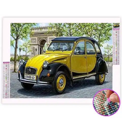 Broderie Diamant Citroën 2CV | My Diamond Painting