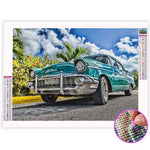 Broderie Diamant Voiture Américaine - Vignette | My Diamond Painting