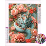 Broderie Diamant Dragon Japonais