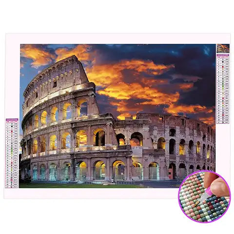 Broderie Diamant Rome