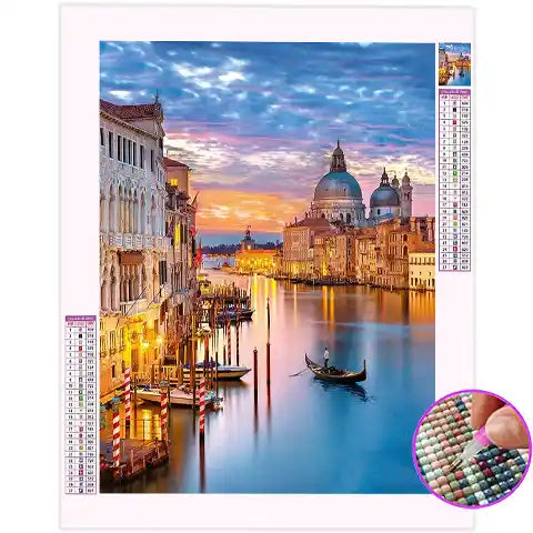 Broderie Diamant Venise