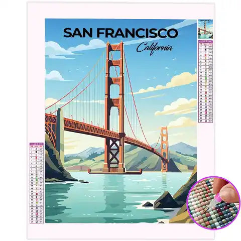 Broderie Diamant San Francisco