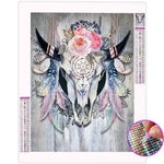 Broderie Diamant Crâne de Buffle - Vignette | My Diamond Painting