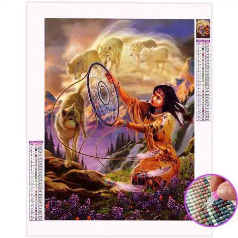 Diamond Painting Attrape Rêve Indien | My Diamond Painting