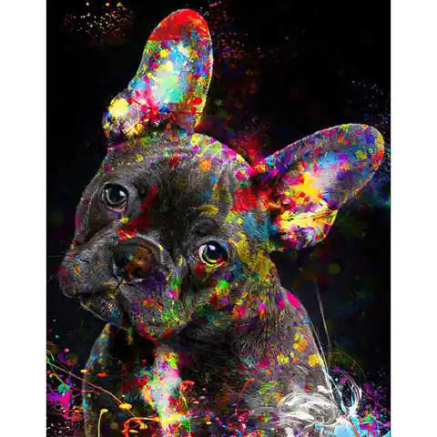 Diamond Painting Bouledogue Francais | My Diamond Painting