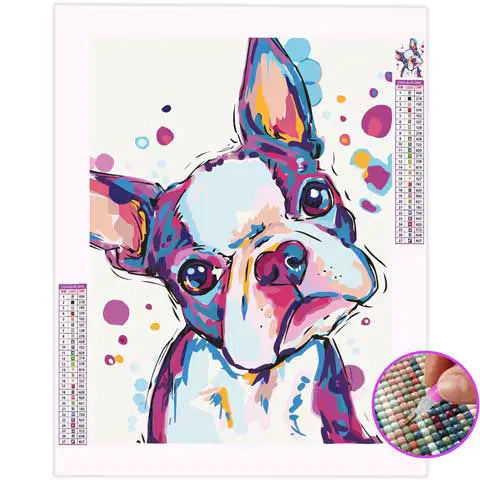 Diamond Painting Bouledogue | My Diamond Painting