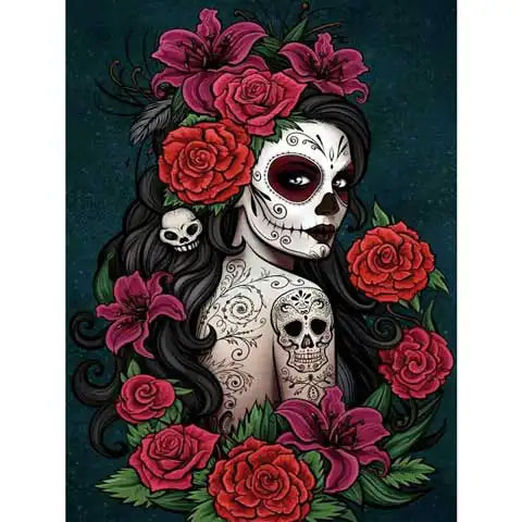Diamond Painting Calavera | My Diamond Painting
