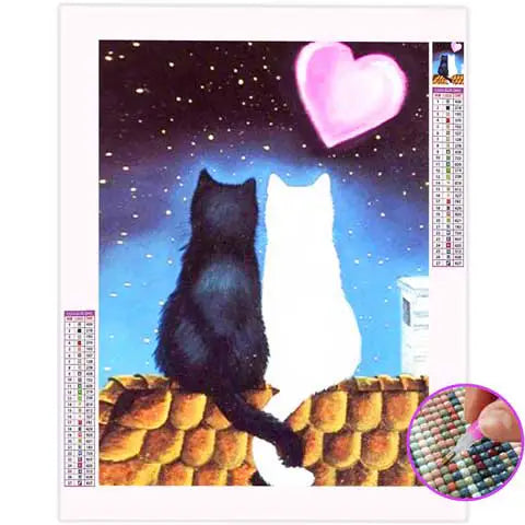 Diamond Painting Chat Couple | My Diamond Painting