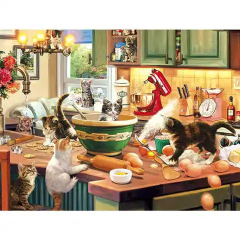 Diamond Painting Chaton dans Cuisine | My Diamond Painting