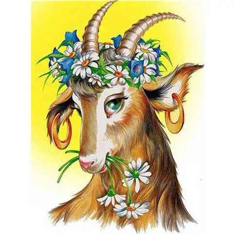 Diamond Painting Chèvre