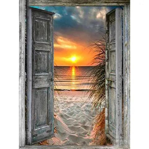 Diamond Painting Coucher de Soleil sur la Mer