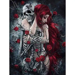Broderie Diamant Couple Squelette - Vignette | My Diamond Painting