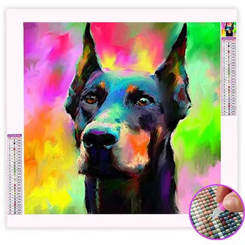 Diamond Painting Doberman | My Diamond Painting