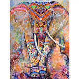 Diamond Painting Éléphant Coloré | My Diamond Painting