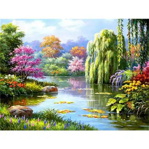 Diamond Painting Étang | My Diamond Painting