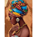 Diamond Painting Femme Africaine | My Diamond Painting