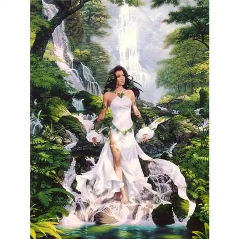 Diamond Painting Femme Blanche | My Diamond Painting