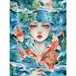 Broderie Diamant Femme Manga - Vignette | My Diamond Painting
