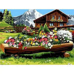 Broderie Diamant Fleur de Campagne - Vignette | My Diamond Painting