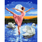 Broderie Diamant Lac des Cygnes - Vignette | My Diamond Painting