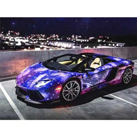 Diamond Painting Lamborghini Galaxie | My Diamond Painting