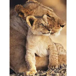 Broderie Diamant Lion Bébé - Vignette | My Diamond Painting