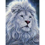 Diamond Painting Lion Blanc | My Diamond Painting