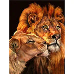 Diamond Painting Lion Couple | My Diamond Painting