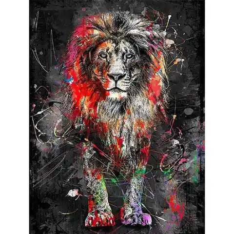 Diamond Painting Lion Peinture | My Diamond Painting
