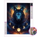 Broderie Diamant Loup Dream - Vignette | My Diamond Painting