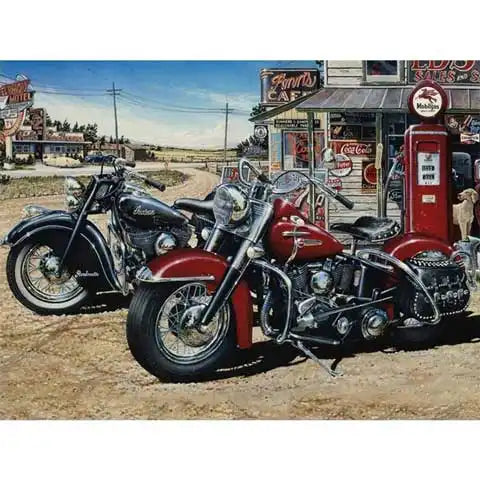 Diamond Painting Moto Vintage | My Diamond Painting
