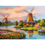 Broderie Diamant Moulin à Vent - Vignette | My Diamond Painting