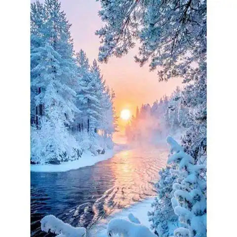 Diamond Painting Neige | My Diamond Painting