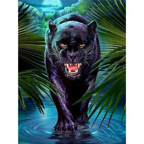 Diamond Painting Panthère | My Diamond Painting