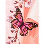 Diamond Painting Papillon Rose | My Diamond Painting