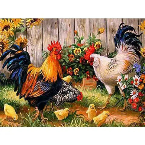 Diamond Painting Poulailler | My Diamond Painting