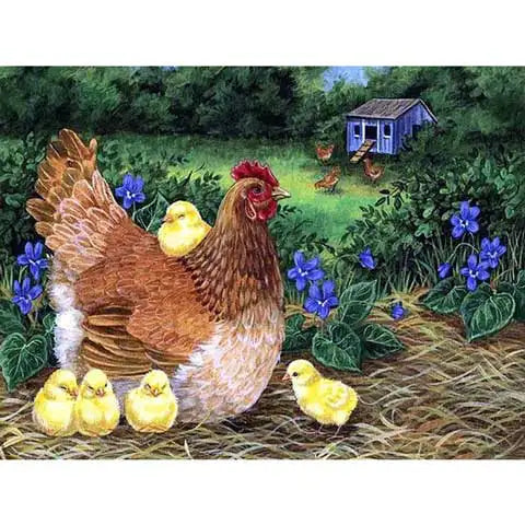 Diamond Painting Poule | My Diamond Painting
