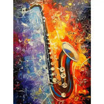 Broderie Diamant Saxophone - Vignette | My Diamond Painting