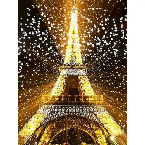 Diamond Painting Tour Eiffel Illuminée | My Diamond Painting