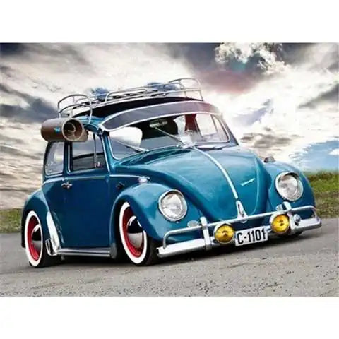 Diamond Painting Voiture Vintage | My Diamond Painting