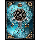 Broderie Diamant Arbre de Vie Viking