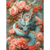 Broderie Diamant Dragon Japonais