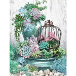 Broderie Diamant Succulentes - Vignette | My Diamond Painting