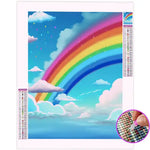 Broderie Diamant Arc-en-Ciel