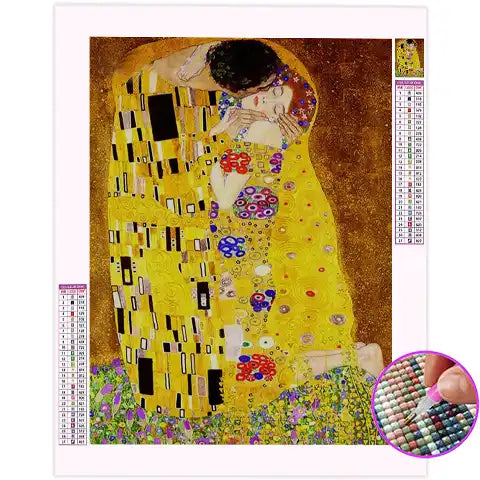 Broderie Diamant Gustav Klimt